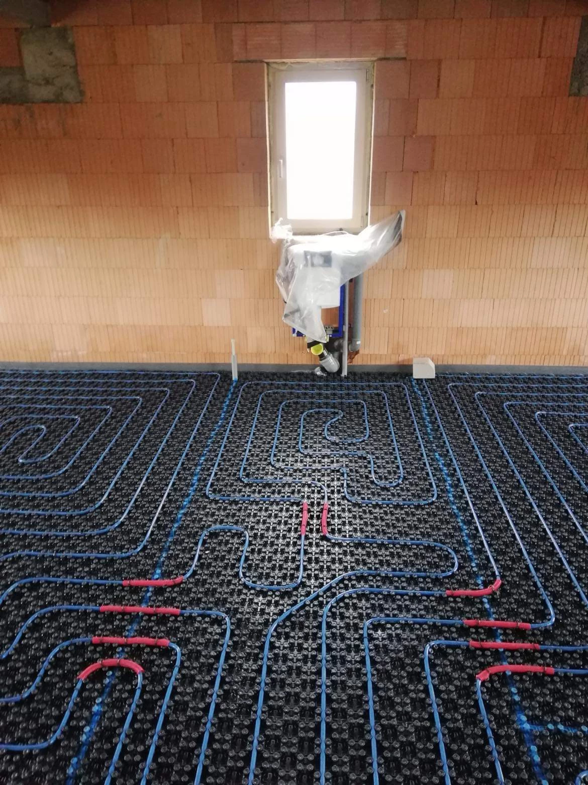 Ukázka provedené instalace
